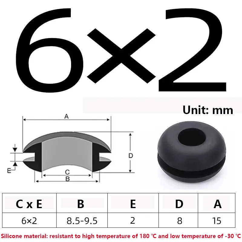 GH-6x2 mm