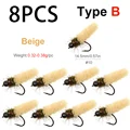 8PCS B Beige