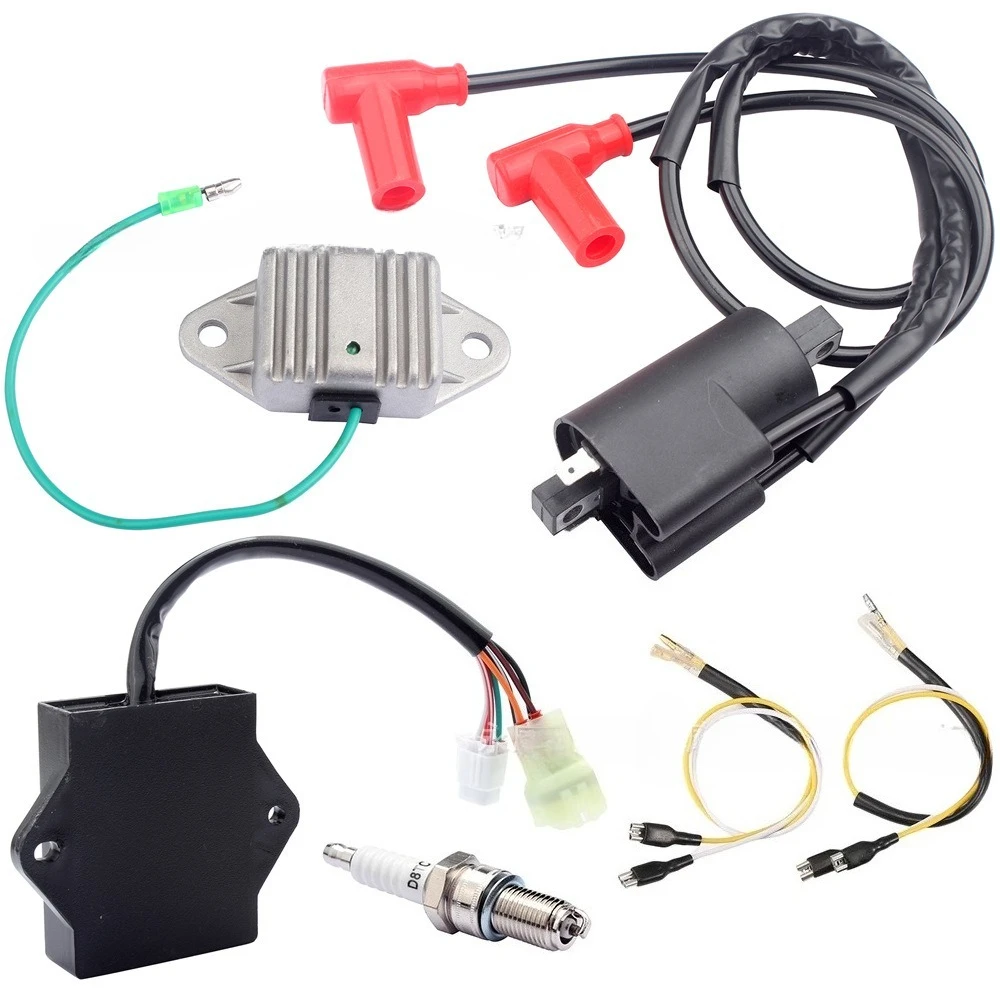 

CDI воспламенитель высокого напряжения, регулятор напряжения, замена свечи зажигания для Yamaha Banshee 350 1997-2006 гг.