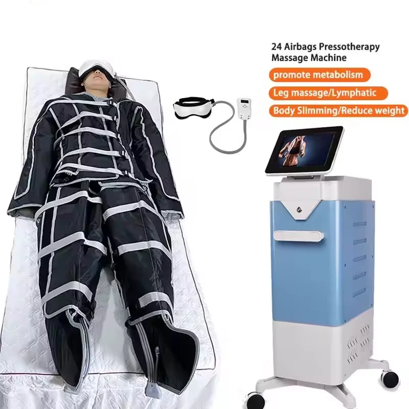 

Лимфомассажная терапия Bei Der Therapie Lymphmassagegerat Presotherapie gerat PresotherapieDetoxification Оборудование для похудения