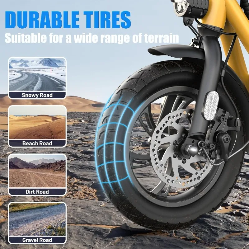 Peak 1200W Electric Scooter with Seat, 500Wh Battery up to 30 Miles&20MPH, Foldable Adult Electric Scooter for Commuting