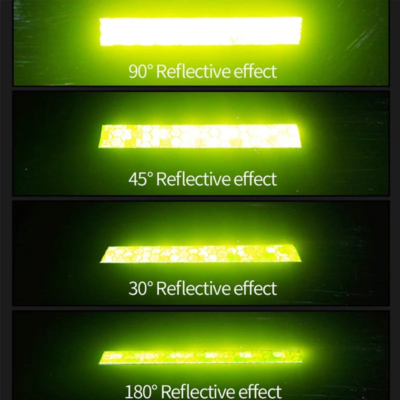 Reflective Tape 5 Colors Waterproof Outdoor Bicycle Rim Safety Reflective Warning Sticker For Bike Bicycle Motorcycle Decoration