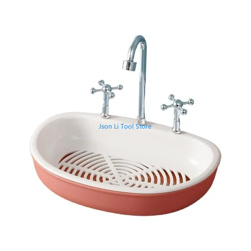 sapone per doccia Y08D Porta spugna rimovibile 2 strati per perforazione per foratura Fit