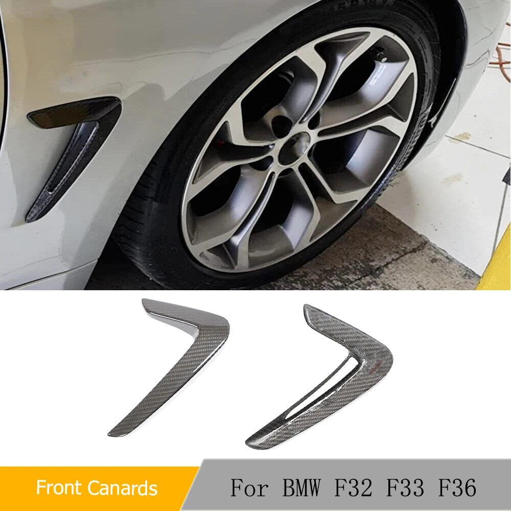 

Car Side Fender Air Intake Cover for BMW 4 Series F32 F33 F36 2014-2019 Air Vent Fender Cover Trim Sticker Dry Carbon