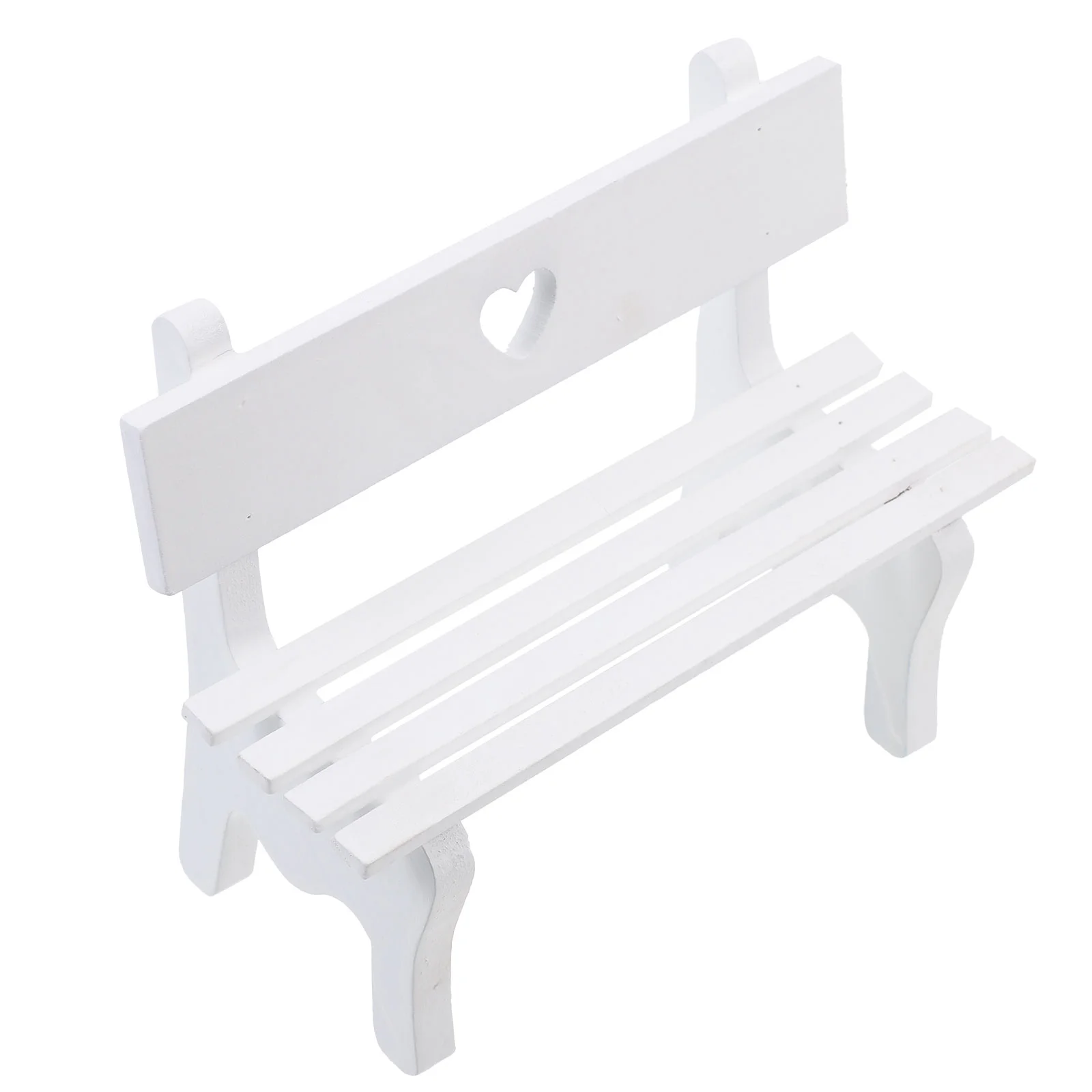 Chair Ornaments Toy Small House Tool Model Wooden Accessories Decor Pretend Play Office Mini