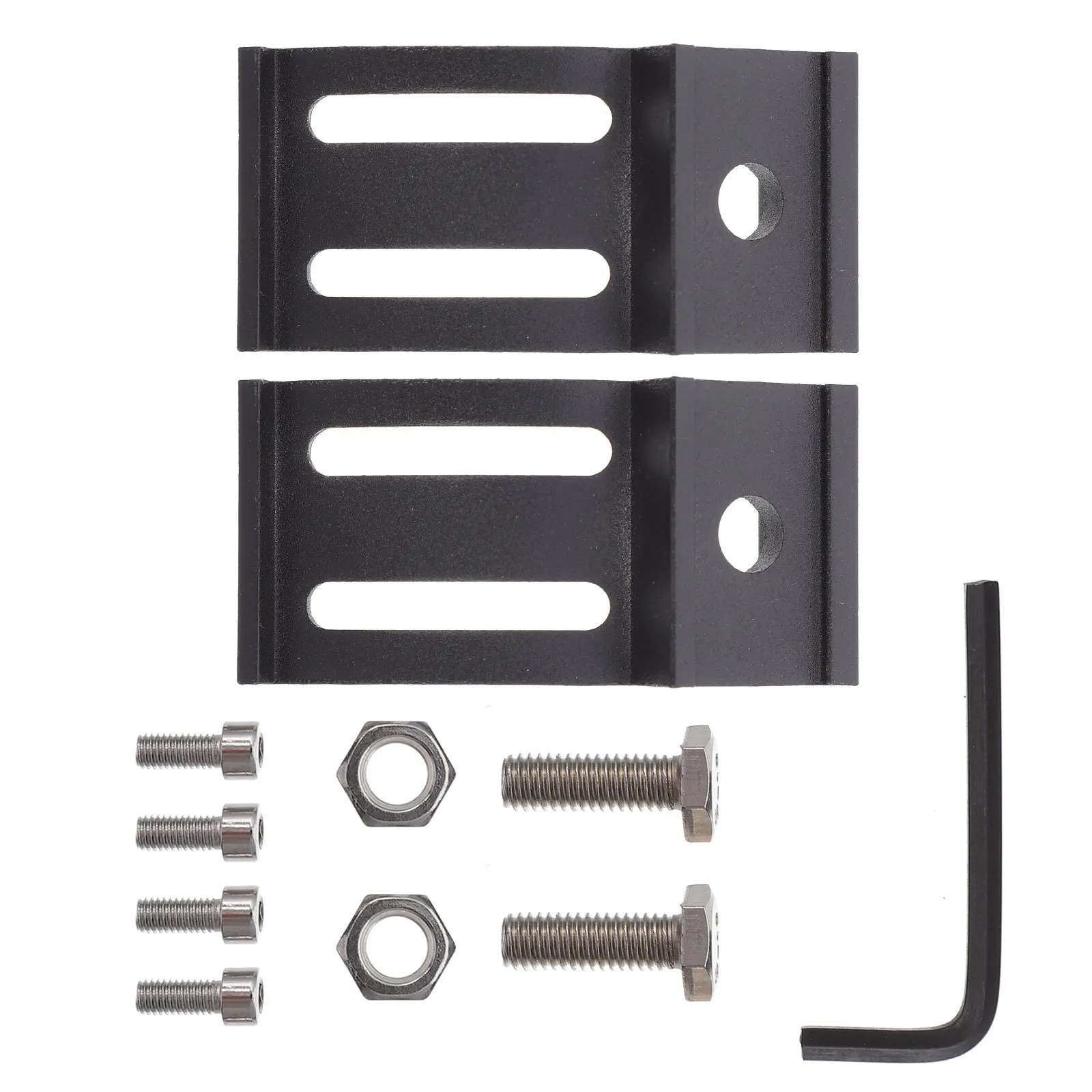 1 مجموعة 1 مجموعة مصباح ليد بار قوس سبائك الألومنيوم انزلاق جبل للعمل مصباح اكسسوارات السيارات ضوء بار تصاعد بين قوسين