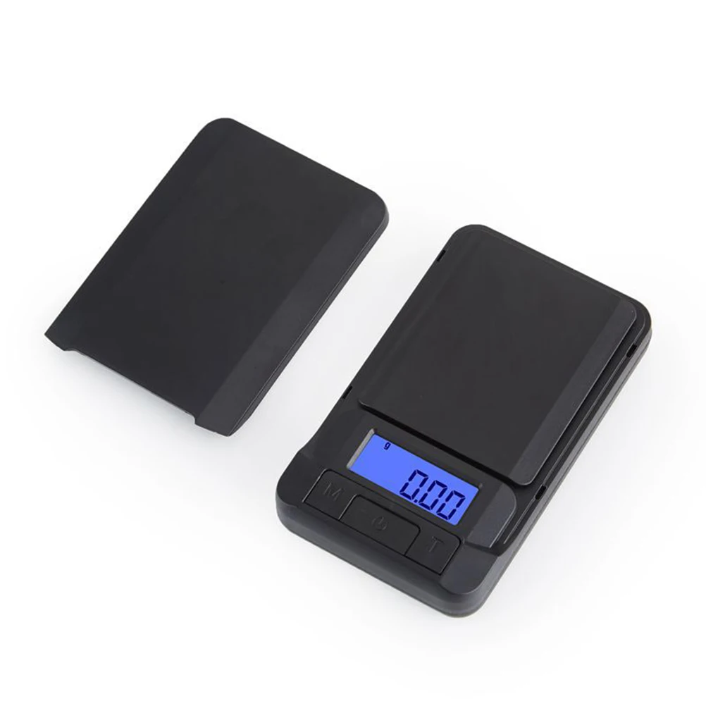 

1PC Mini Portable Electronic Scale Tea Jewelry Scale Small Table Scale for Home Store Use 300g/0.01g Black