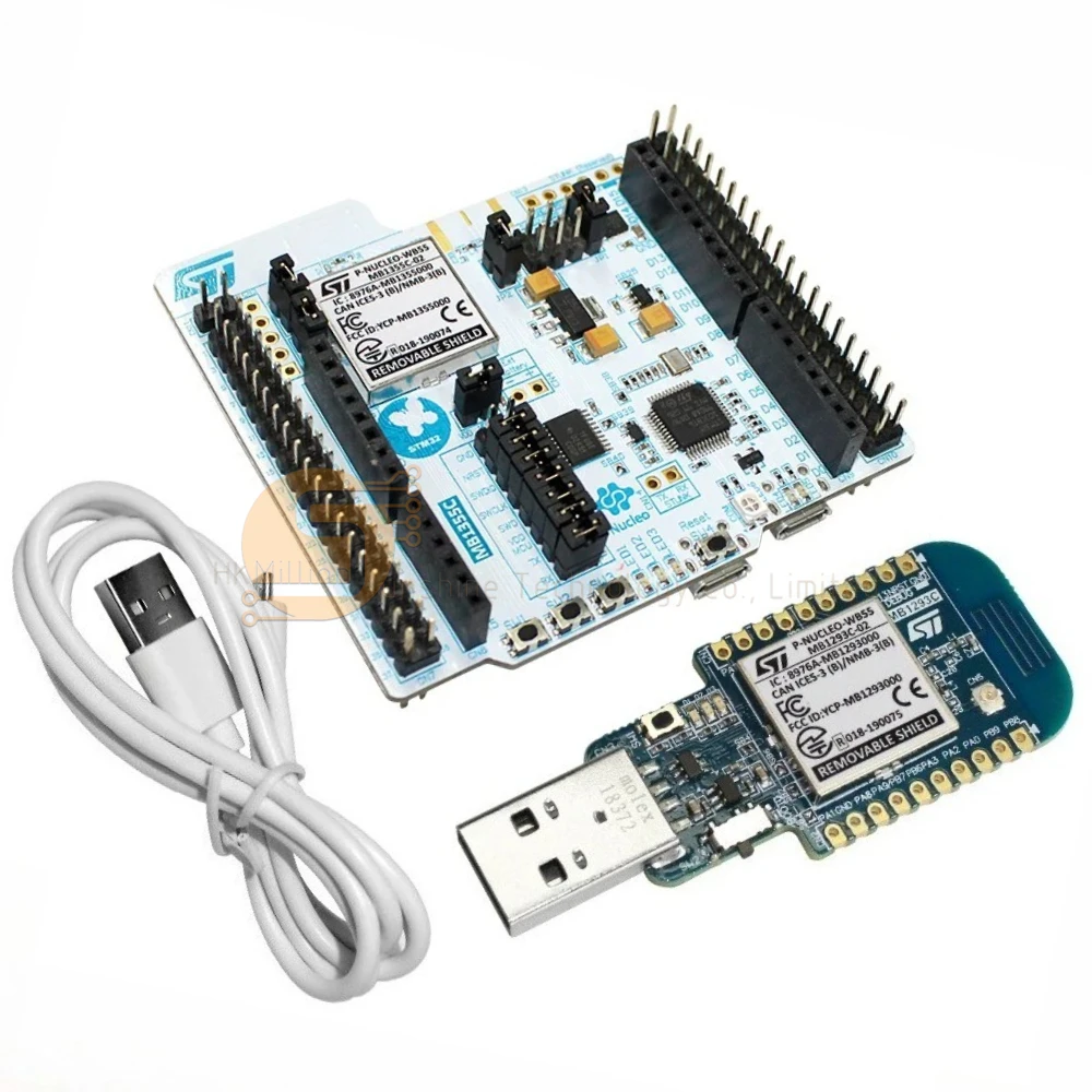P-NUCLEO-WB55 STM32WB55 USB Dongle Nucleo-68 Development Board for IoT Wireless BLE 5.0 RF Module with Micro-USB Cable