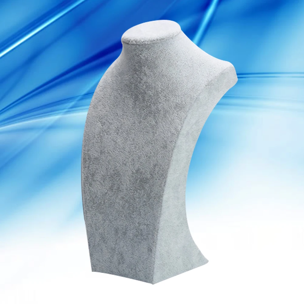 Men's Necklaces Jewelry Bust Display Stands Displays Rrganizers Chest Circumference Miss