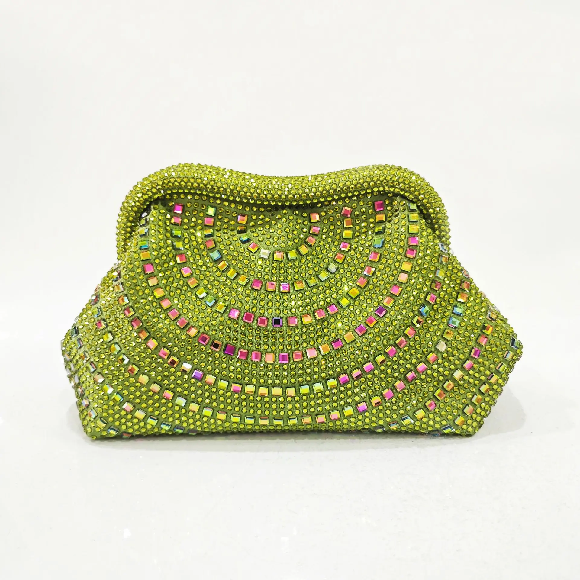 Bling Shiny Clutch Purse Women Handbag Wedding Party Banquet Bag Glitter Cloud Bag Exquisite Evening Bag Shoulder Crossbody Bag