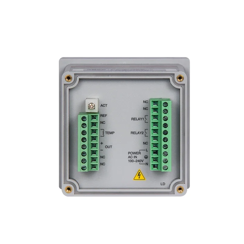2 SPST IP66 industrial online ORP pH controller pH meter with LCD display screen