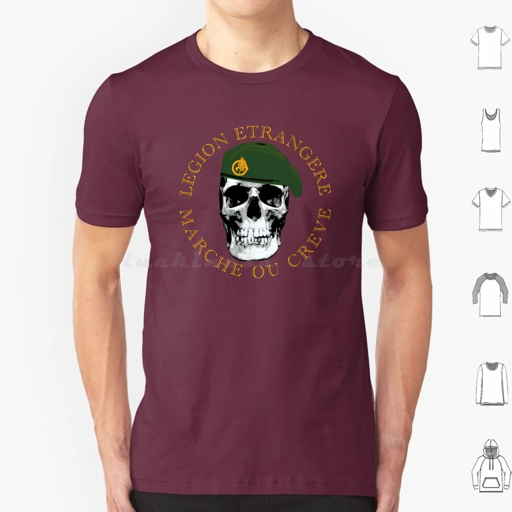 

Футболка March Or Die, хлопковая крутая футболка 6xl March Or Die Marche Ou Creve Foreign Legion Legion Etrangere