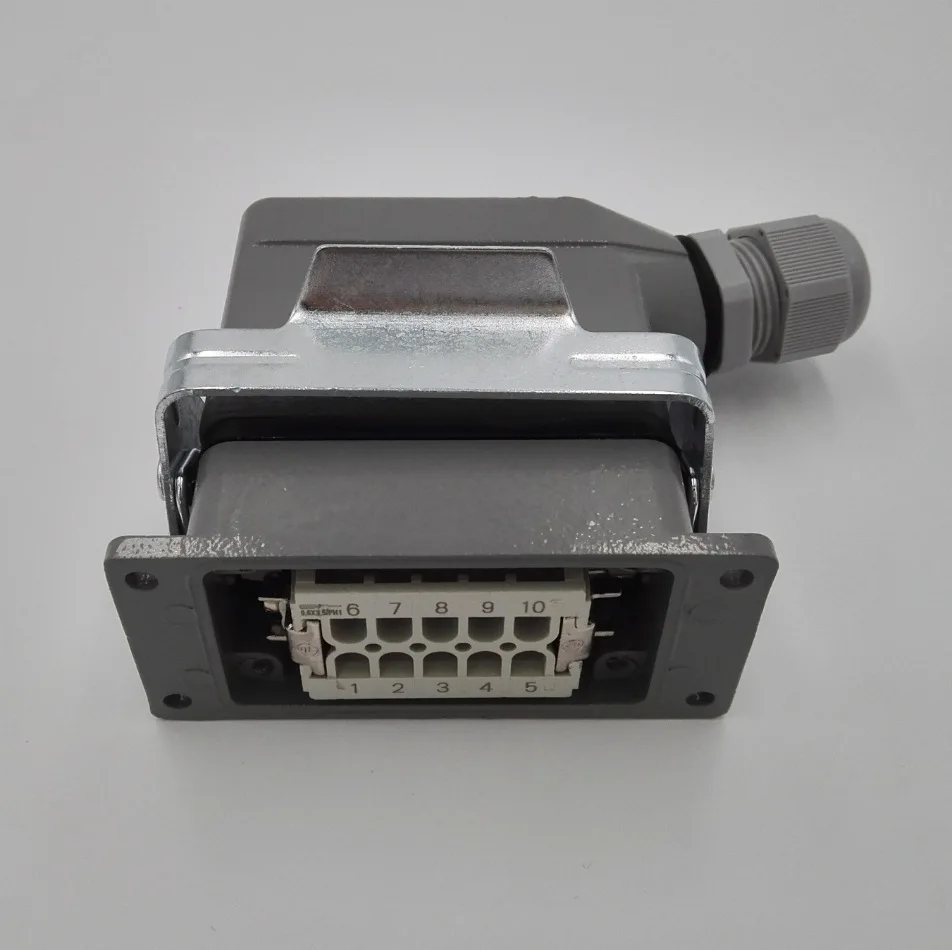 Manufacturer direct sales heavy-duty connector rectangular connector hot runner mold aviation plug HDC-HE-010