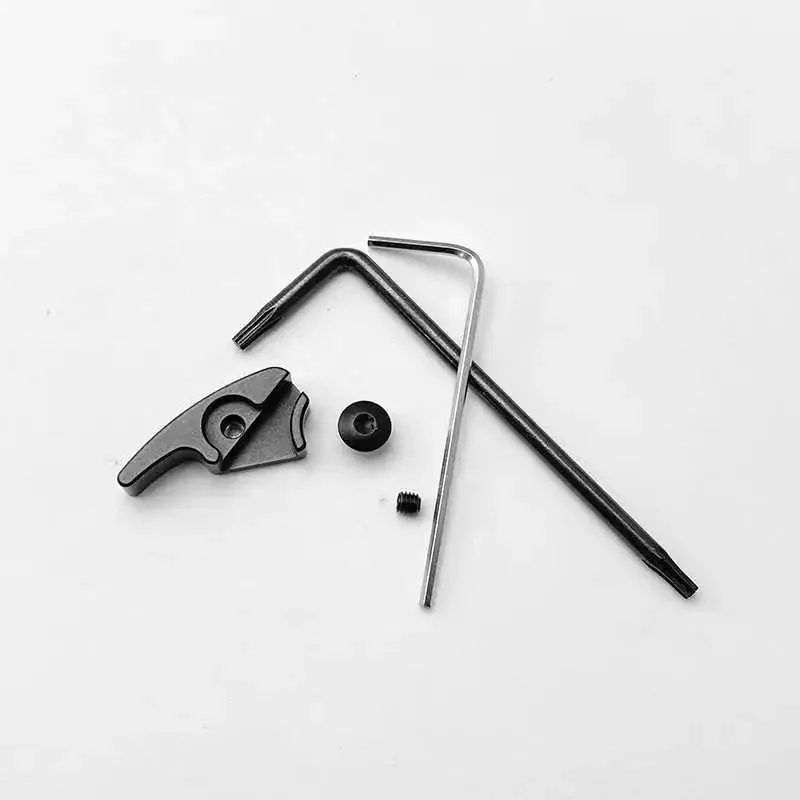 1 Set Pisau Aloi Aluminium Kait Terbuka Cepat Aksesori Sekrup Kancing Jempol untuk Spyderco Paramilitary2 Para3 C81 C10 C11 C223 C41