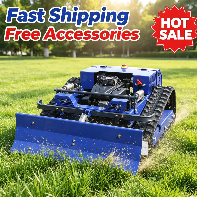 Customised Fast Delivery Self Propelled Lawn Mower Remote Control Lawn Mower Zero Turn Lawn Mower With Snow Shovel