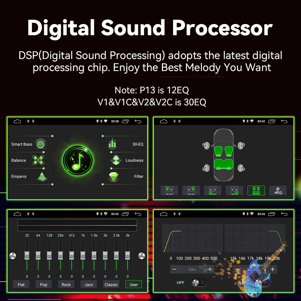 1280*720 IPS الوسائط المتعددة اللاسلكية Carplay مشغل راديو السيارة لتويوتا كورولا E140 E150 2006-2013 أندرويد 14 نظام تحديد المواقع والملاحة DSP
