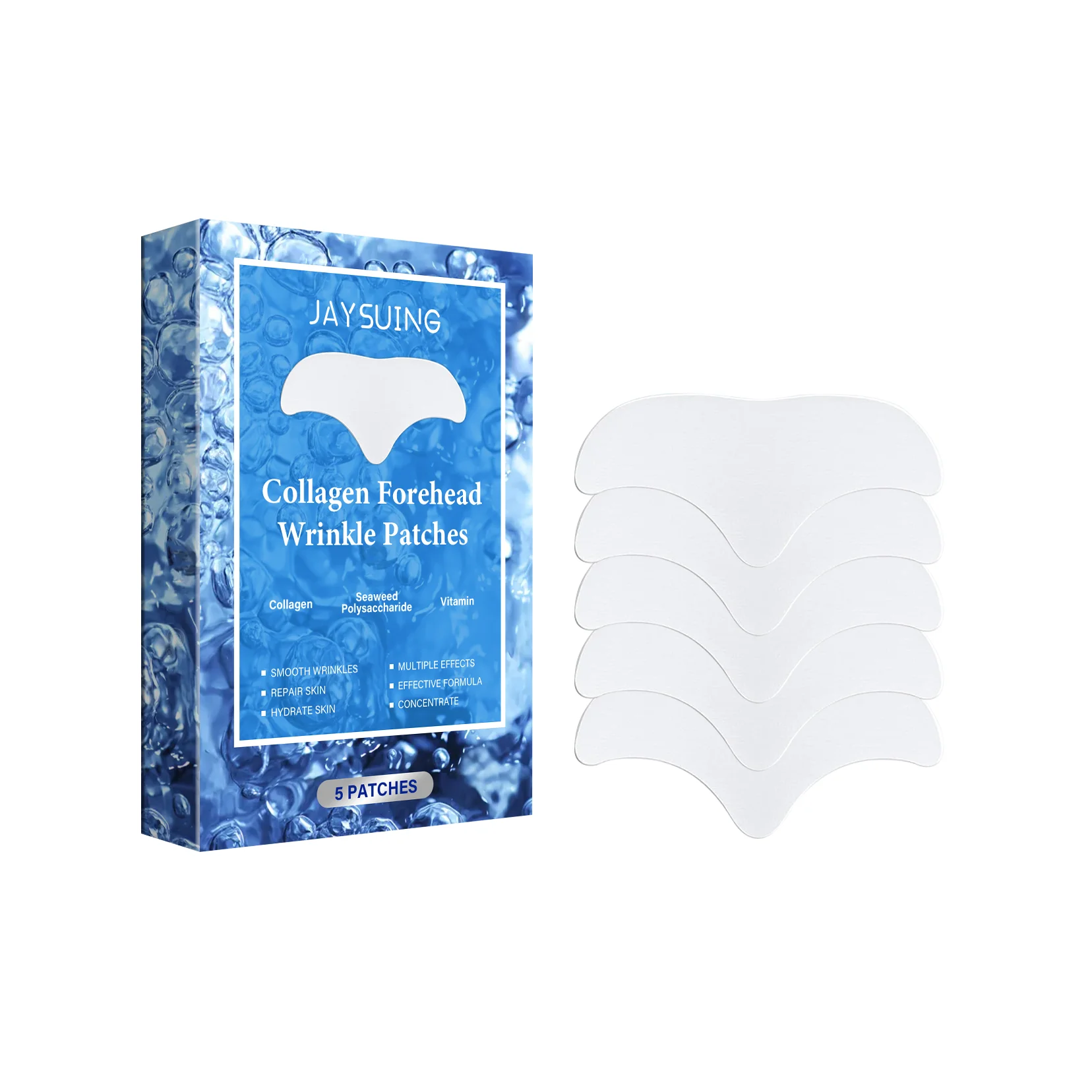 Anti Wrinkle Forehead Patch Frown Lines Remover Deeply Nourishing Firming Lifting Skin Anti-Aging Collagen Forehead Care Sticker
