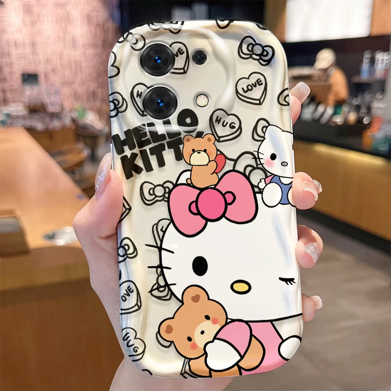 Sanrio Hello Kitty Case for Xiaomi Redmi Note 13 12 11 Pro Plus 4G 5G 13C 12C Turbo 12S 11S 10 9 11A 9C Shockproof Cover Funda