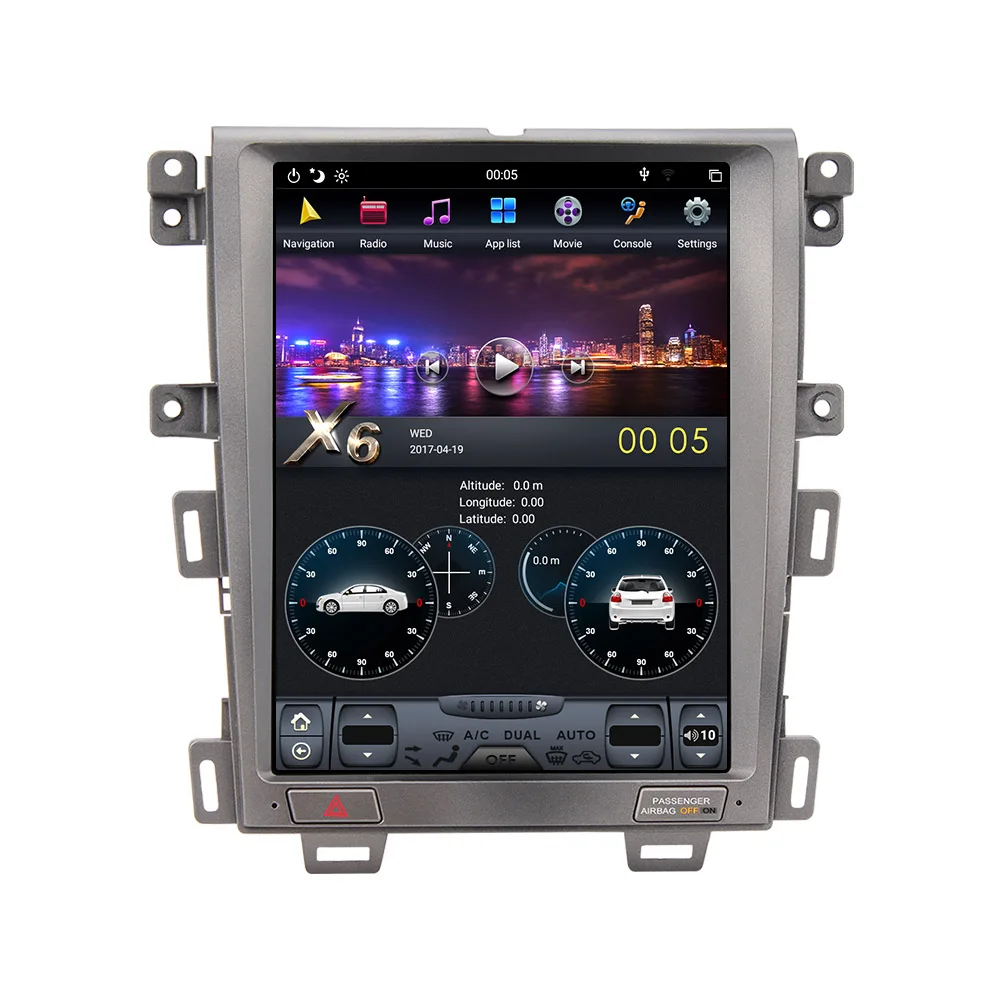 

For FORD EDGE 2008 2009 2010 2011 - 2014 Car Radio Central Multimidia Android Auto Carplay Wireless Autoradio Multimedia Player