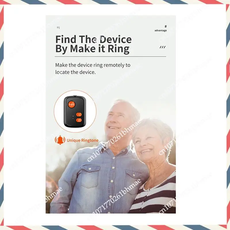 -A21Z 2X GPS + Beidou Tracker RF-V51 WIFI Compatible With 4G LTE/3G WCDMA/2G GSM SOS Alarm Two-Way Voice Tracking (A)