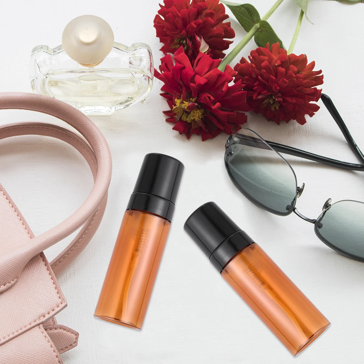 

3Pcs 150Ml Refillable Foaming Bottle Reusable Leak Resistant Dispenser for Body Wash Hand Soap Shampoo Travel Essential