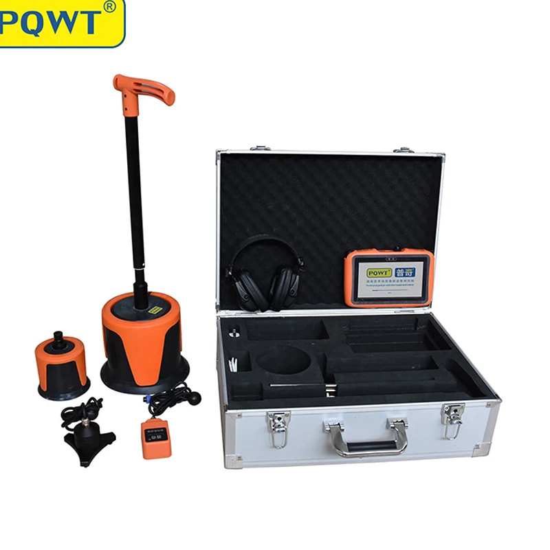 New PQWT-L7000 Long life ultrasonic 5m underground pipe leakage water leak detector