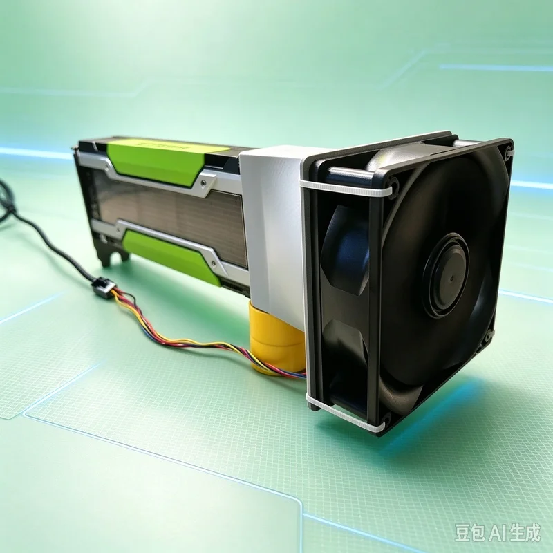 New A+ For NVIDIA For Tesla V100 P100 P40 M40 K80 Computing Accelerator Cards 12cm Large Cooling Fan