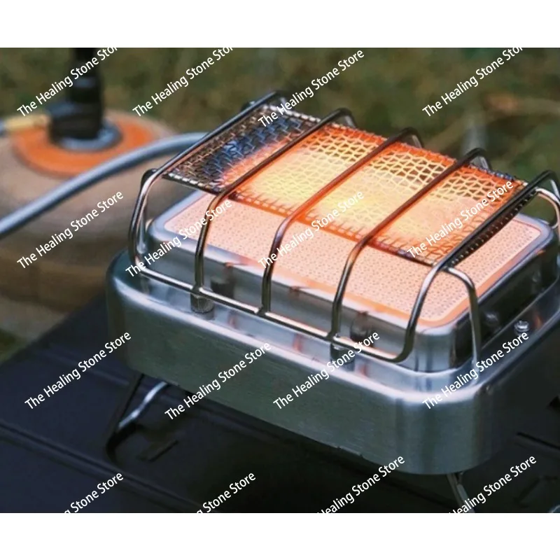Dual Infrared Radiation Furnace Multifunctional Camping Gas Burner Split Type Furnace Portable Gas Heating Heater