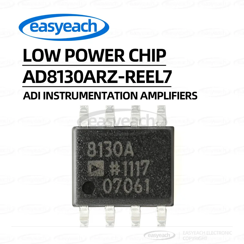 

AD8130ARZ-REEL7 SMT SOP-8 8130A Differential Receiver Amplifier Chip IC ICs