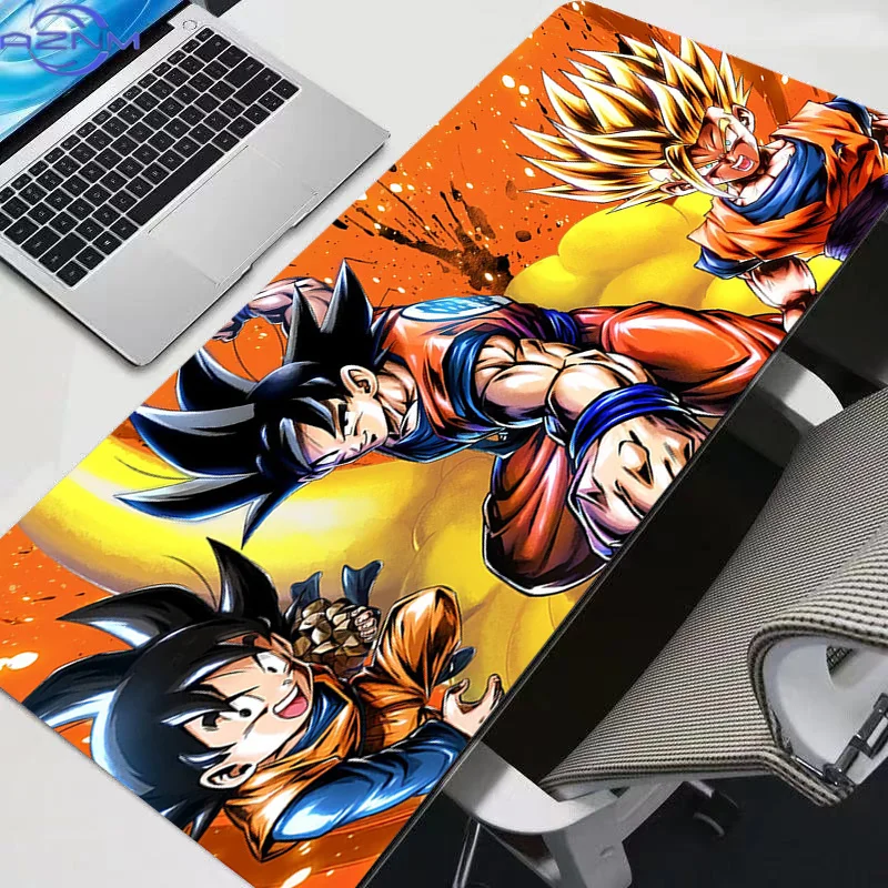 New Mouse Pads Big Gamer Dragon Ball Son Goku Notebook Games New Mouse Pads Big Keyboard Pad Mousepad Mouse Mat Gaming Desk Mat
