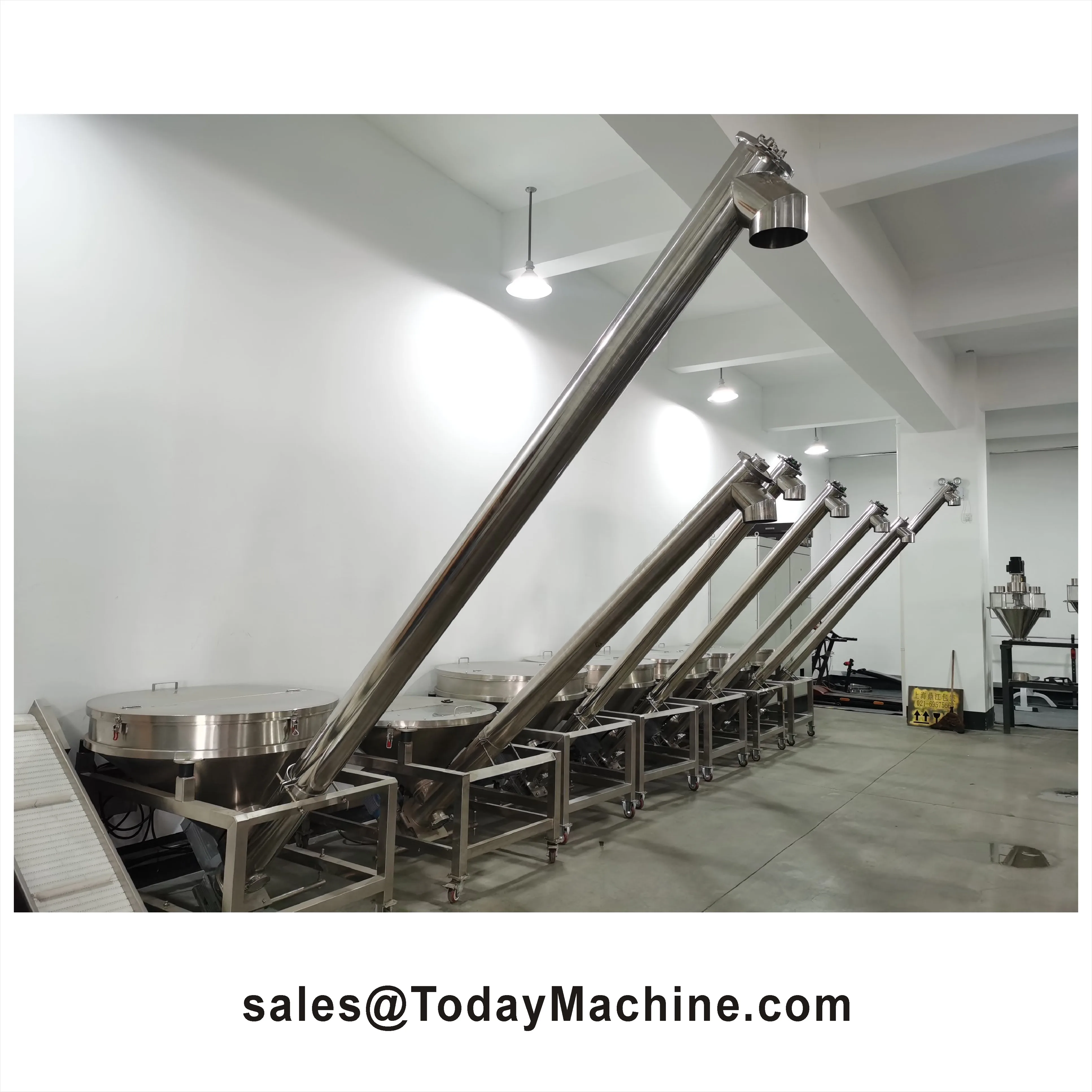 

Screw Conveyor and Feeder for Fine Powder Feeding and Conveying Equipped Wtih Vibrating Screen