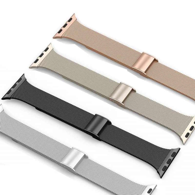 Milanese strap For Apple watch 9 8 7 45mm 41mm 6 5 4 3 2 SE 40mm 44mm 42mm Metal small waist wristband For iWatch Ultra 2 1 49mm