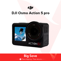 DJI Osmo Action 5 pro camera 1/1.3″ Sensor 4hrs Extended Battery Life original brand new in stock