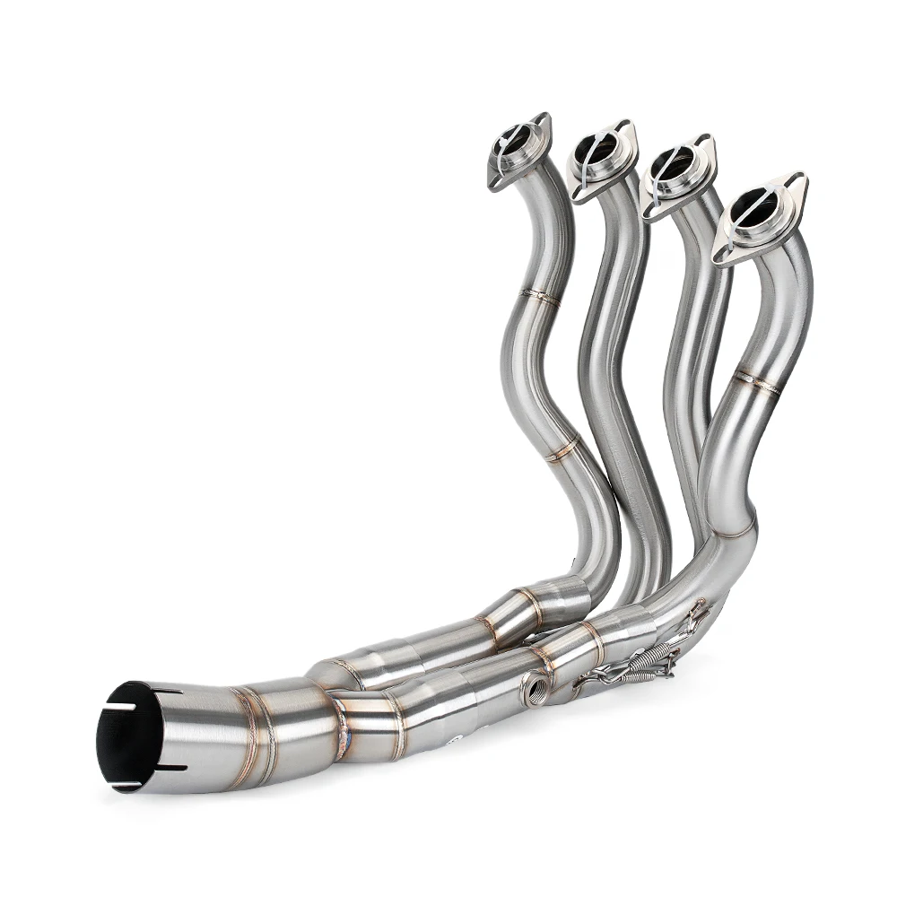

STLF For Ninja ZX-6R ZX6R 2009-2019 Slip on Tube Modify Stainless Motorcycle Exhaust Front Link Pipe Original Interface Moto