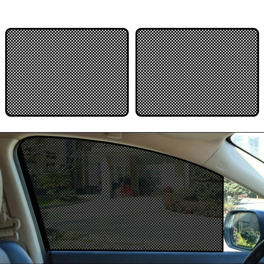 2PCS Car Window Sun Shade Auto Window Tint Film Front Windshield Sunshade Professional UV Protector Heat Insulation Stickers