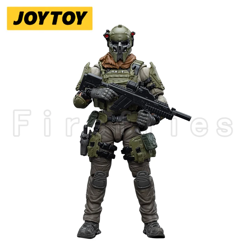 JOYTOY-figura DE ACCIÓN DE 1/18 pulgadas, paquete de promoción de constructor del ejército anual, modelo de juguete de Anime 08-15, 3,75