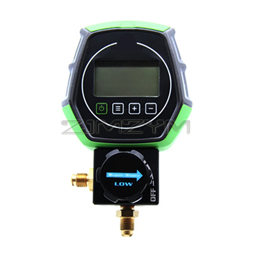 Digital Manifold Gauge Refrigeration Car Vacuum Pressure Temperature Leakage Tester Dignostic Tool for 90 Kinds Refrigerants