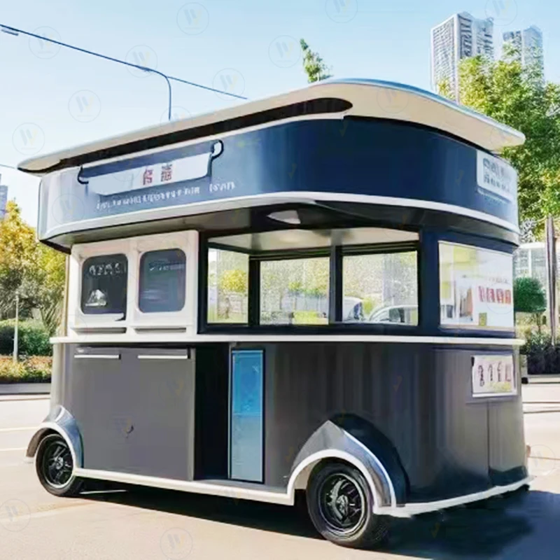 16ft Food Concession Trailer BBQ Pizza Burger Truck for Street Food Business and Outdoor Event Catering Ready to Operate