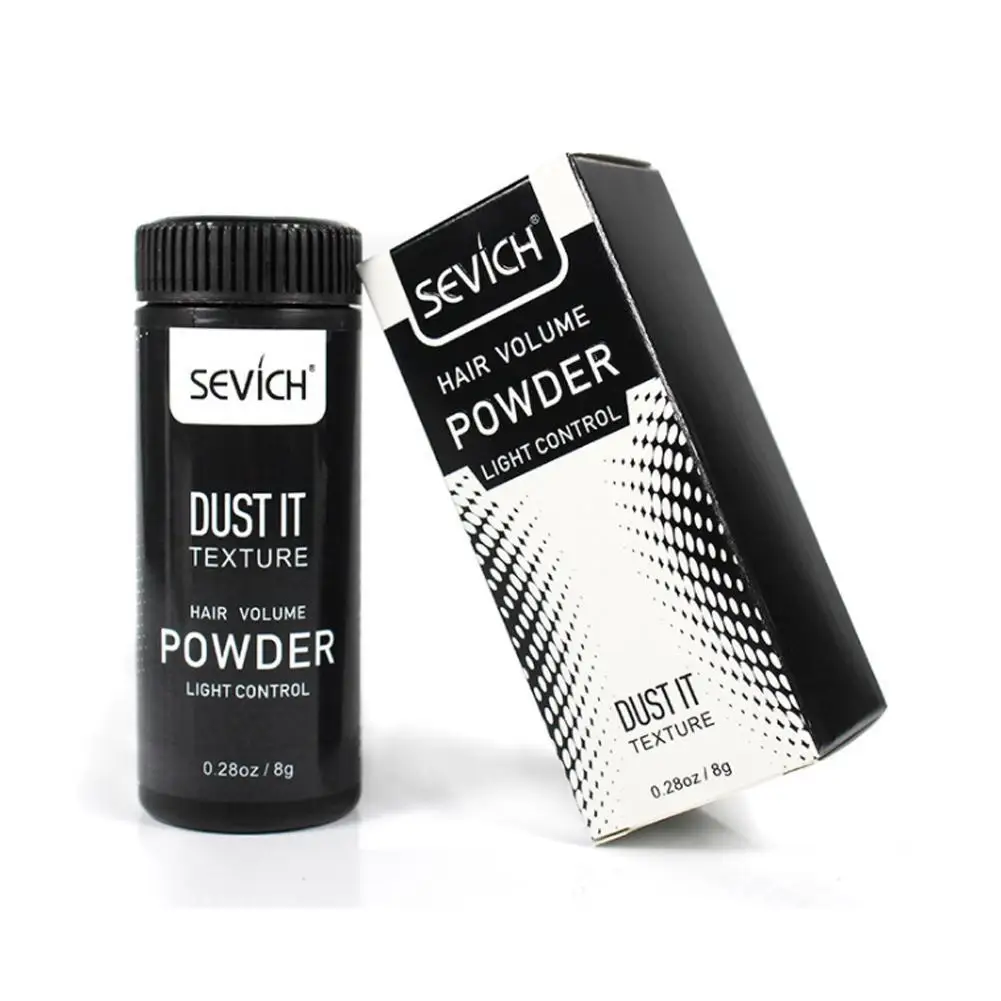 Sevich polvo texturizador para el cabello, polvo esponjoso que aumenta el volumen del cabello al instante, polvo esponjoso de larga duración para peinar el cabello