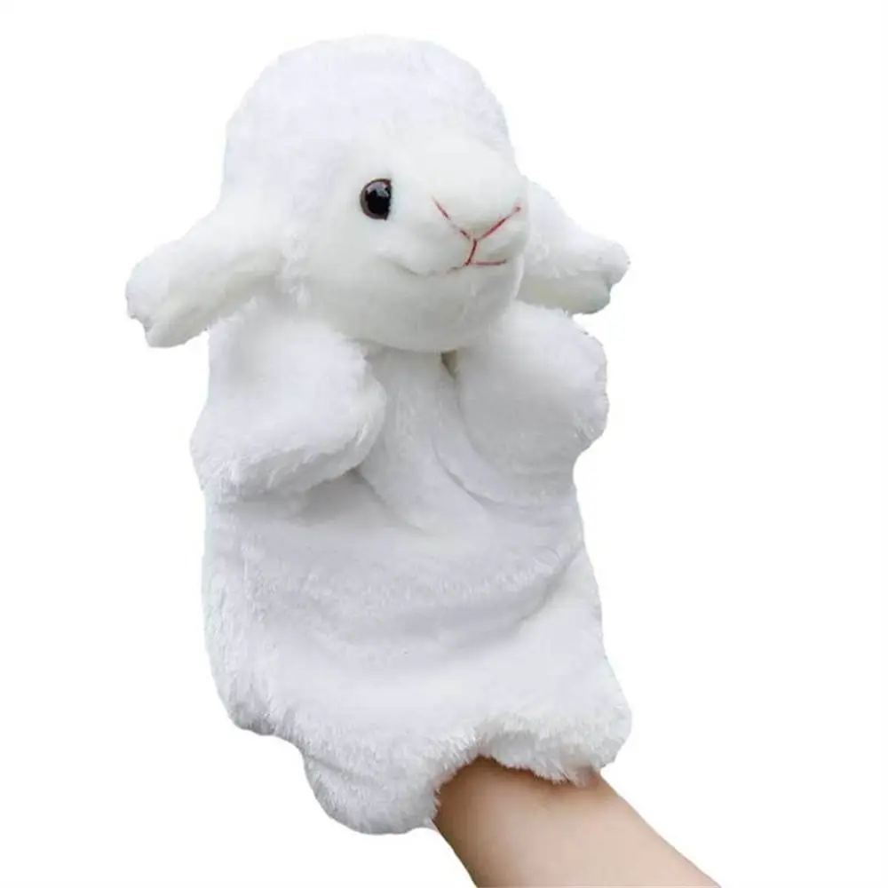 Regalo para niños, muñecos de gato Koala de aprendizaje, animales de peluche de Panda, marionetas para niños, juguetes de peluche de dibujos animados, marioneta de mano de Animal, muñeco de mano de felpa