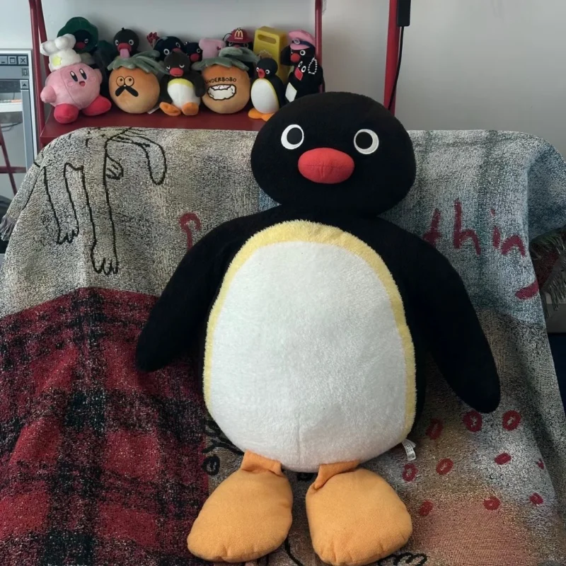 

В наличии 55 см пингвин, семейная базовая плюшевая кукла, плюшевая игрушка, подарок на день рождения, Рождественский подарок, семейное украшение, украшение для дивана для сна