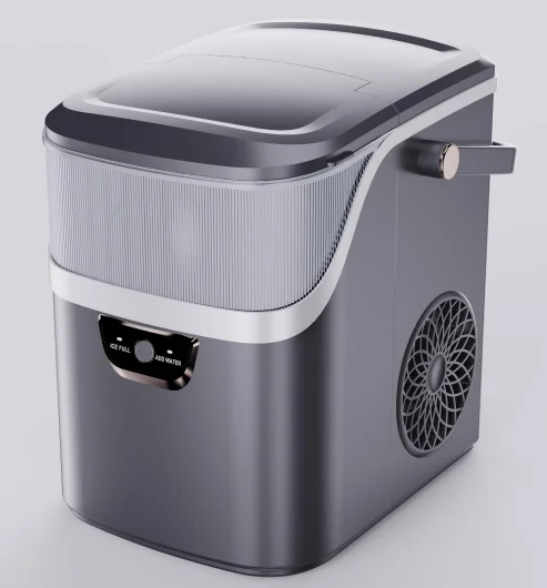 ماكينة صنع الثلج الأوتوماتيكية الصغيرة المنزلية المحمولة على سطح الطاولة