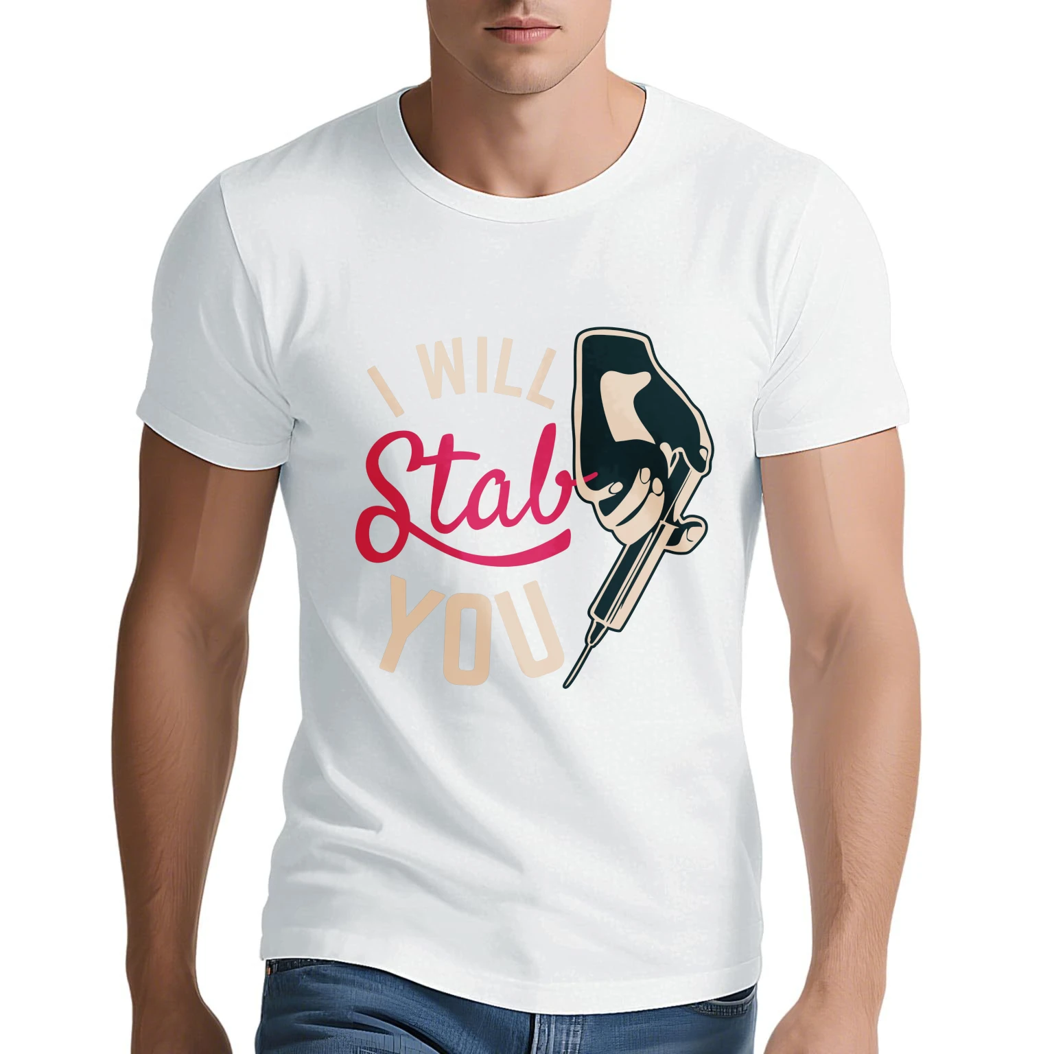 Men's t-shirts 2025 New Men's clothing plain t-shirt Running top Graphic Basic Breathable Summer Men's clothing sports Y2k tops