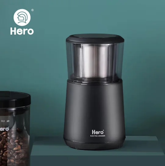 Hero grinder Electric coffee grinder Small grinder Stainless steel coffee grinder E-2S