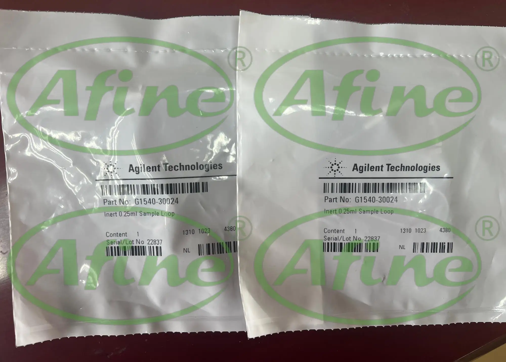 

AFINE Agilent G1540-30024 Sample loop GC valve Repairs Servicing UltiMetal Plus 0.25mL