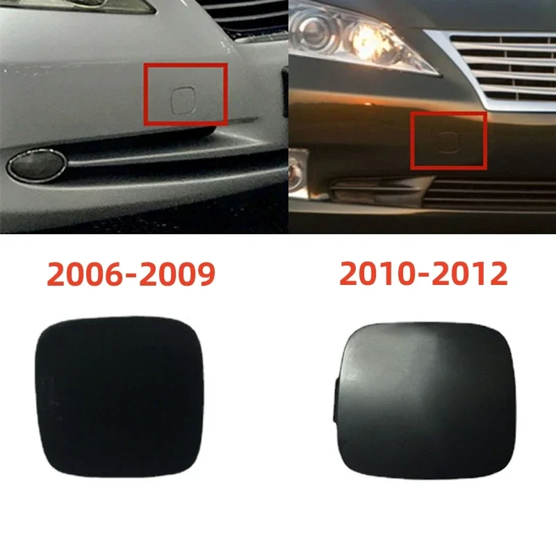 Car Front Bumper Towing Hook Eye Cap Lid Trailer Cover For Lexus ES240 ES350 2006 2007 2008 2009 2010 2011 2012