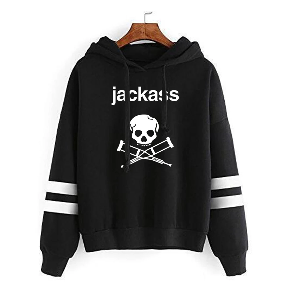 Jackass Forever Hoodies Unisexแขนยาวแฟชั่นHooded Sweatshirtsผู้หญิงผู้ชายStreetwearเสื้อผ้าสบายๆ