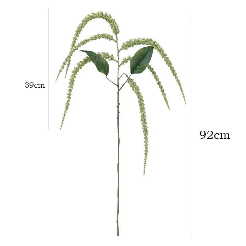 36.2 Inches Artificial Strings of Pearls Plants for Indoor Home Project Wedding Hotel Mall Floral Decor Photography Props - view 4