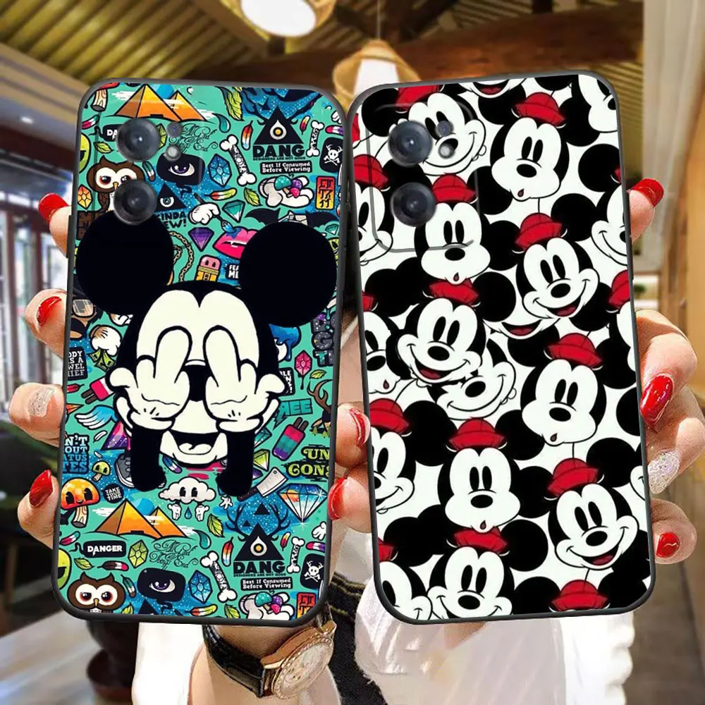 

Cute M-Mickey M-Minnie Mouse Phone Case For Oneplus 11 10 9 8 8T 7 7T 6 6T ACE 2V NORD CE 2 3 5G Pro Case Funda Coque Shell Capa