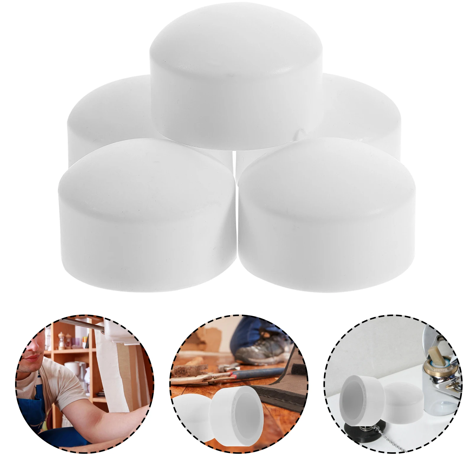 

PPR Pipe Plug Sprinkler Caps Hose End Cap Garden Tubing Connector Round Fittings Dust Prevention Strong Pressure Easy
